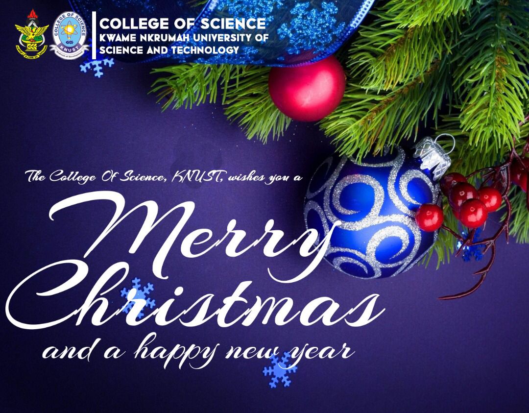 COLLEGE OF SCIENCE WISHES YOU ALL A MERRY CHRISTMASS