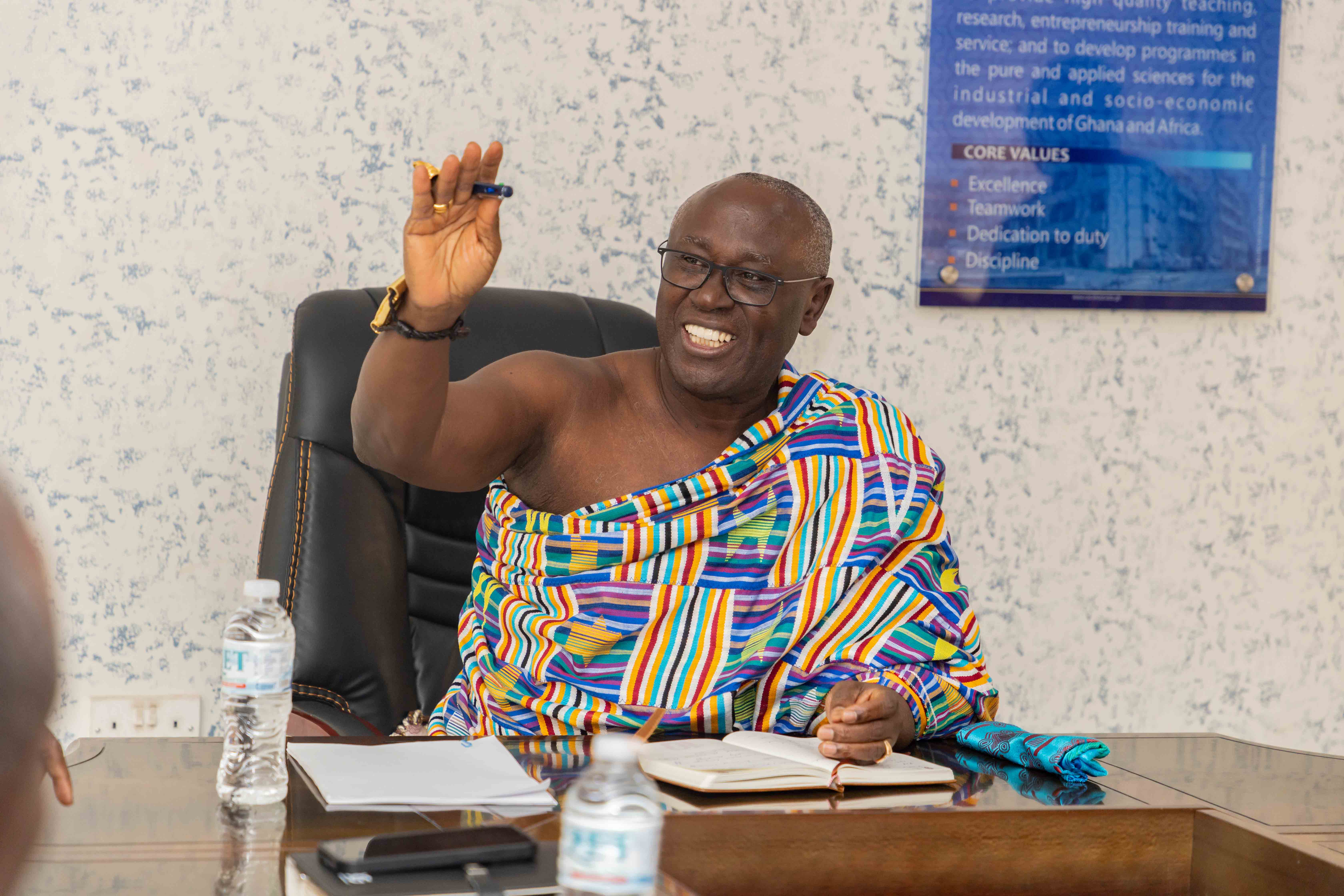  Akyamfour Asafo Boakye Agyemang-Bonsu, Chairman of the KNUST Governing Council,
