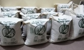 Kenaf seed bags