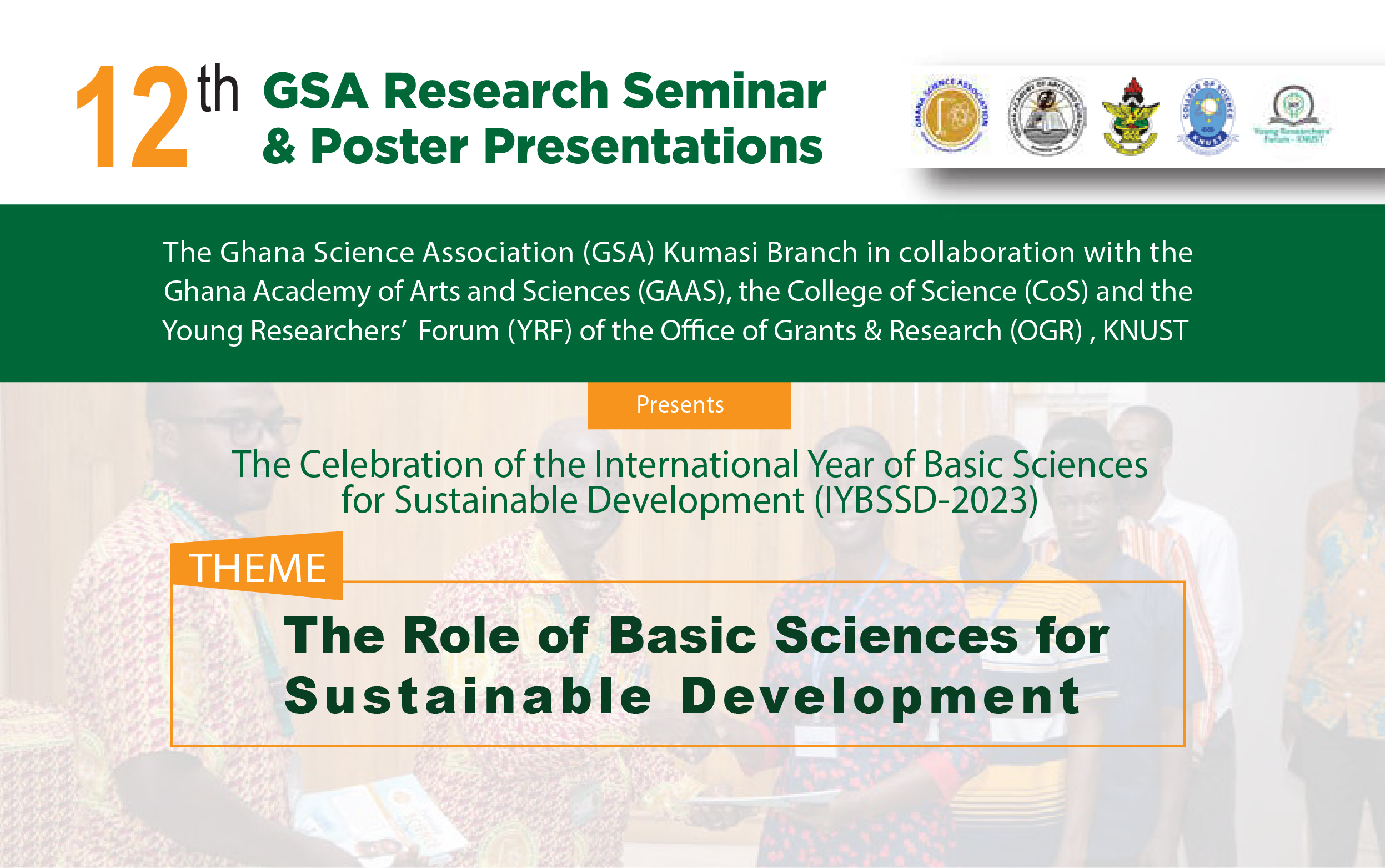 12th GSA Research Seminar and Poster Presentation-2023-Banner