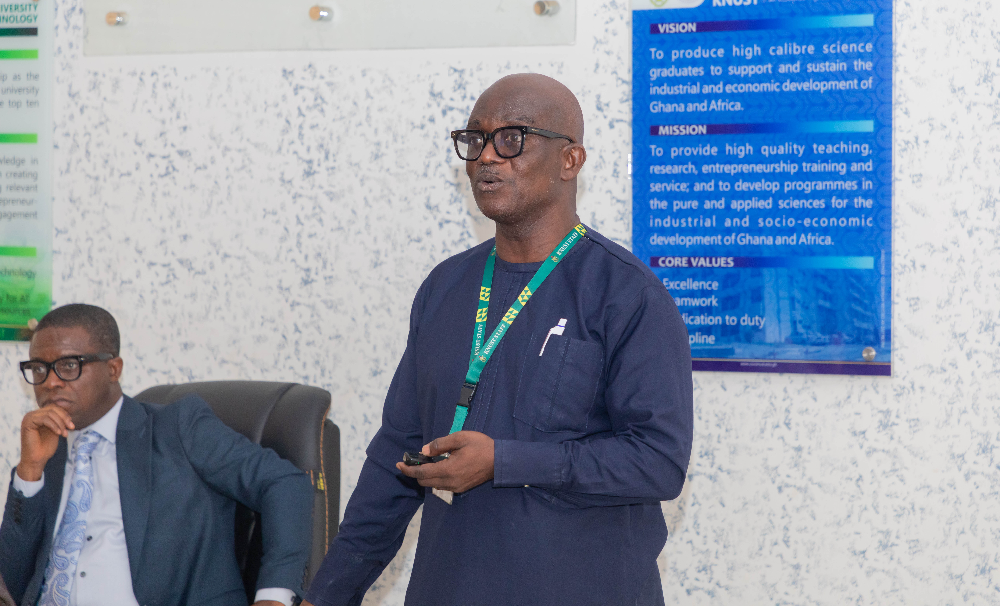  Prof. Charles Ansah, a former Pro Vice-Chancellor