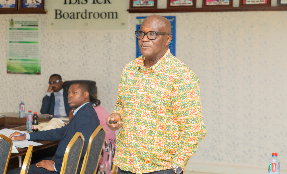 Prof. Osei Akoto, of the Department of Physics
