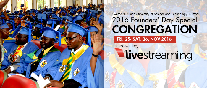 2016 FOUNDERS' DAY SPECIAL CONGREGATION