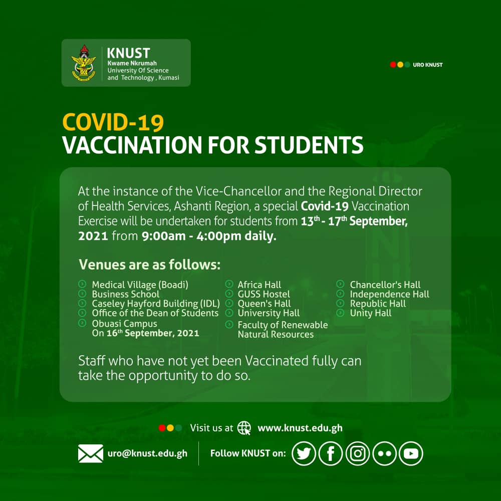 COVID-19 Vaccination For Students