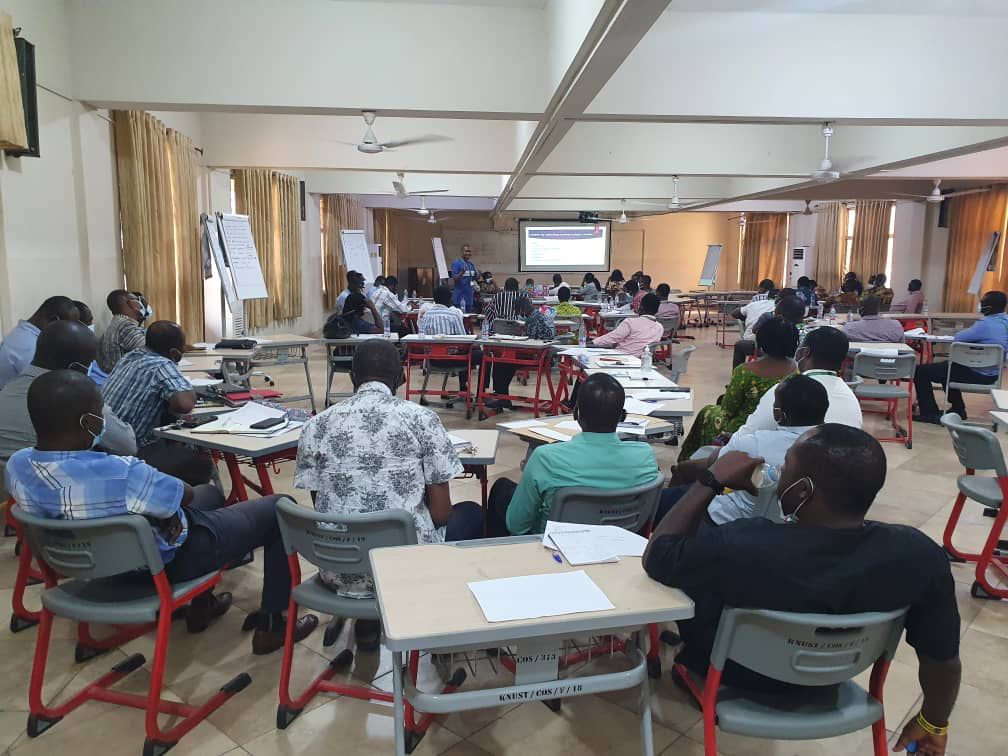 Faculty of Biosciences, CoS-KNUST organizes workshop on educational assessment, measurement and curriculum development