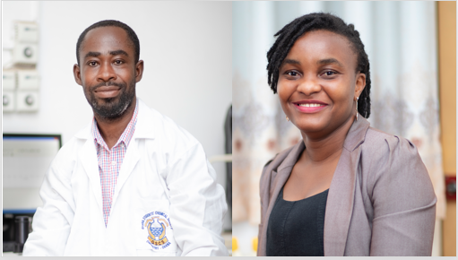 Two Researchers from the Department of Chemistry win the UK Leverhulme –Royal Society Africa Postdoctoral Fellowship Award