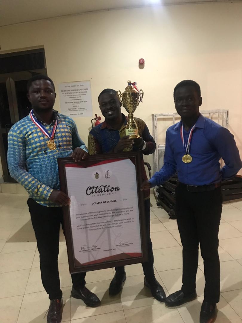 College of Science Team wins Inter College Debate championship