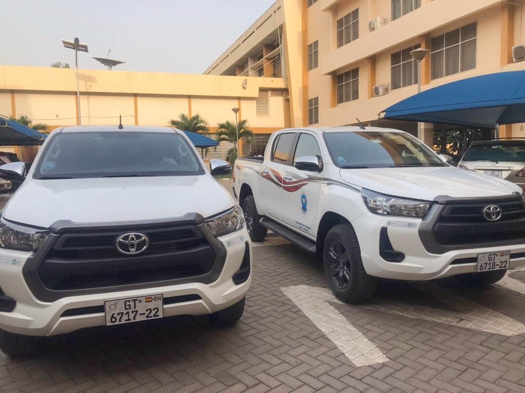 College of Science acquires two new pickup trucks