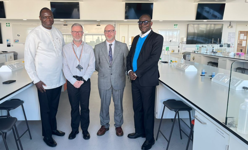 Project team at the University of Huddersfield.