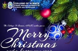 COLLEGE OF SCIENCE WISHES YOU ALL A MERRY CHRISTMAS